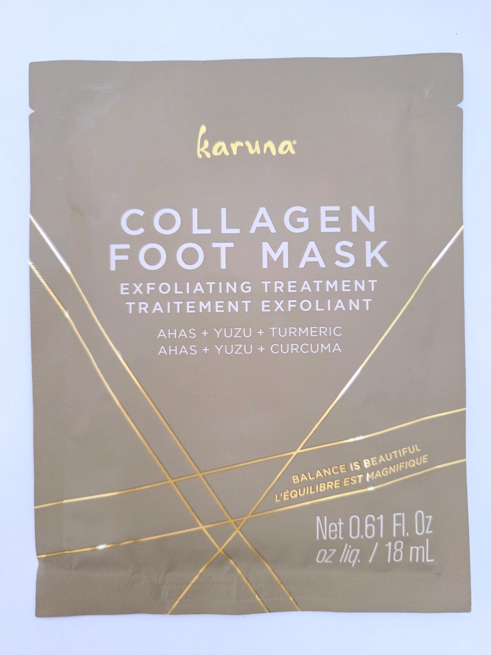 $5 When Bundled with $10+ Karuna Collagen Foot Mask
